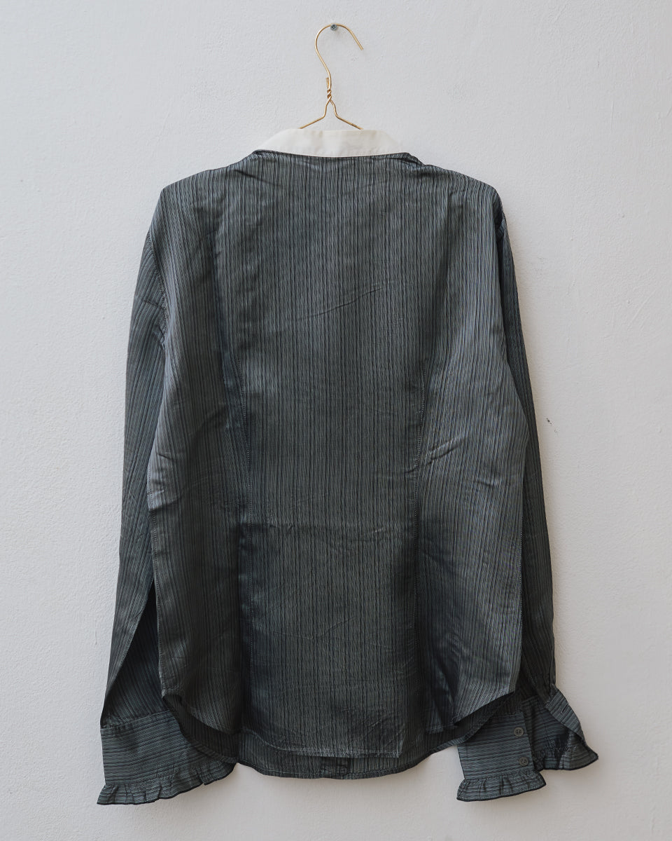 Alberta Ferretti Shirt Silk with Bow Tie