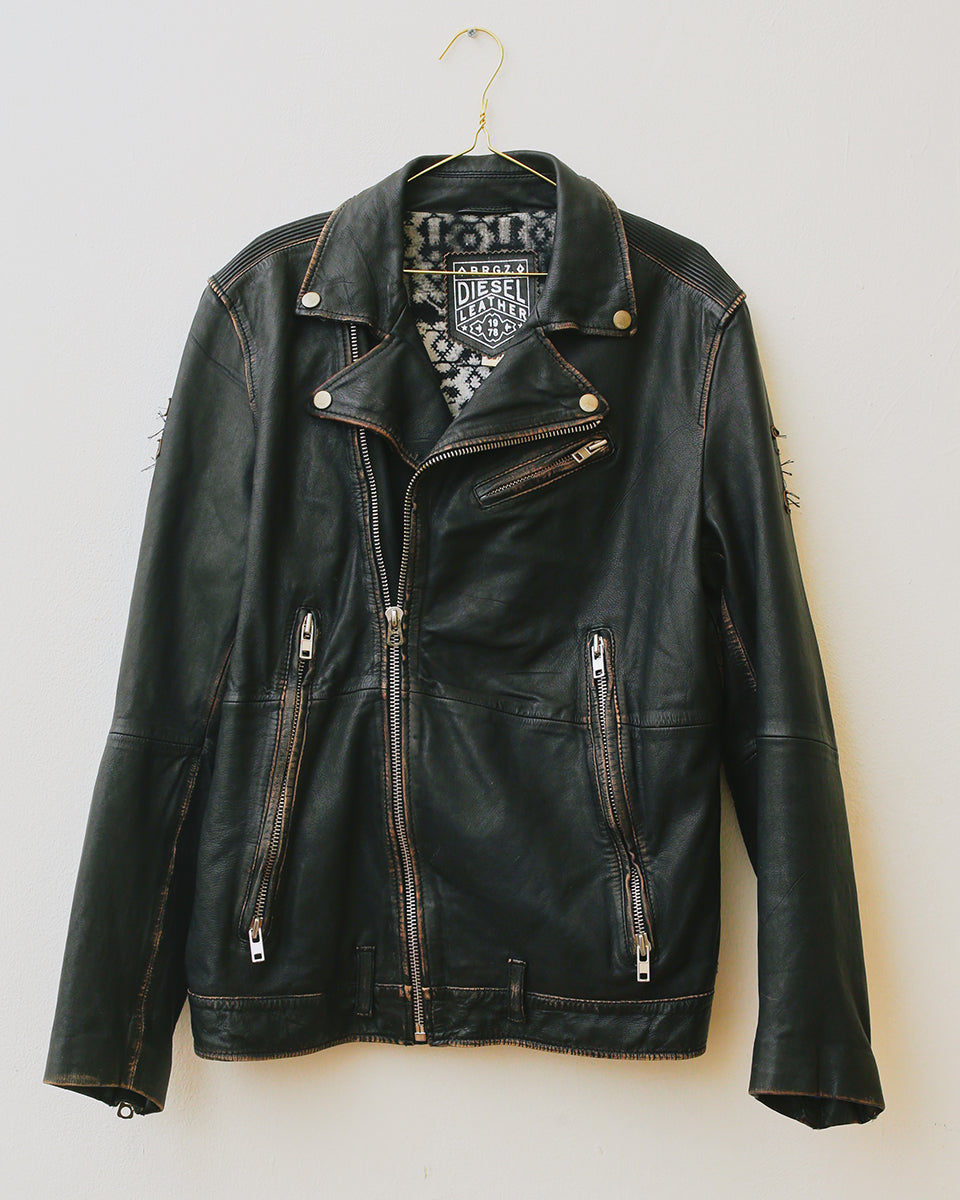 Diesel Leather Jacket 1978 vintage