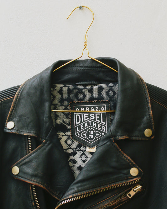 Diesel Leather Jacket 1978 vintage