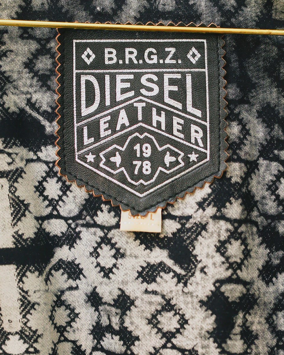 Diesel Leather Jacket 1978 vintage