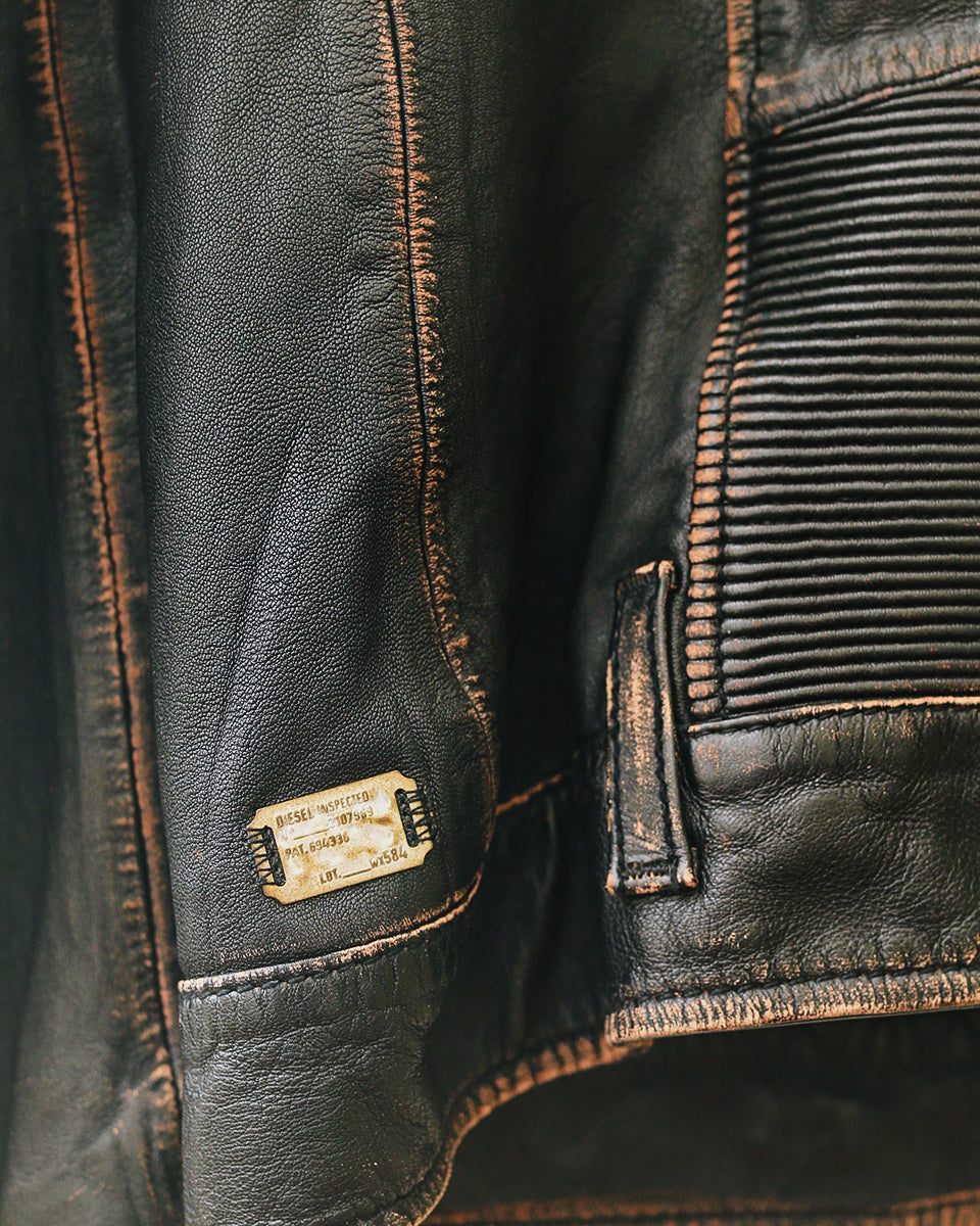 Diesel Leather Jacket 1978 vintage